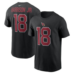 Arizona Cardinals Nike Marvin Harrison Jr.  Player Name & Number T-Shirt