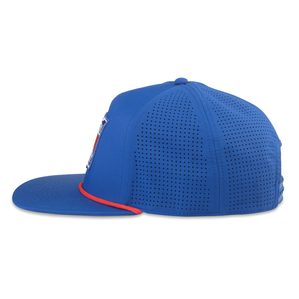 New York Rangers American Needle Buxton Pro Tech Adjustable Hat For Sale
