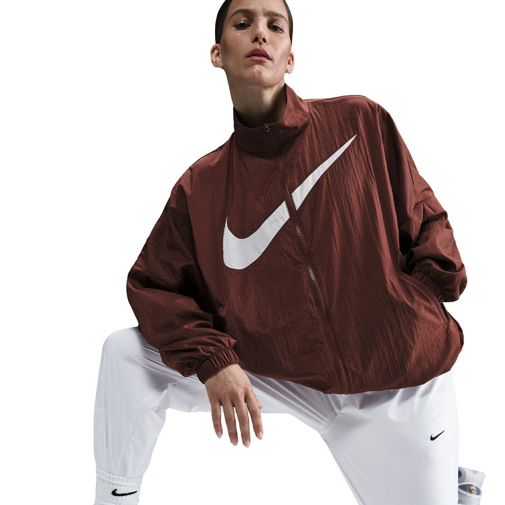 Club America Women's CA x CA Essential Woven Full-Zip Jacket Brown - Nike