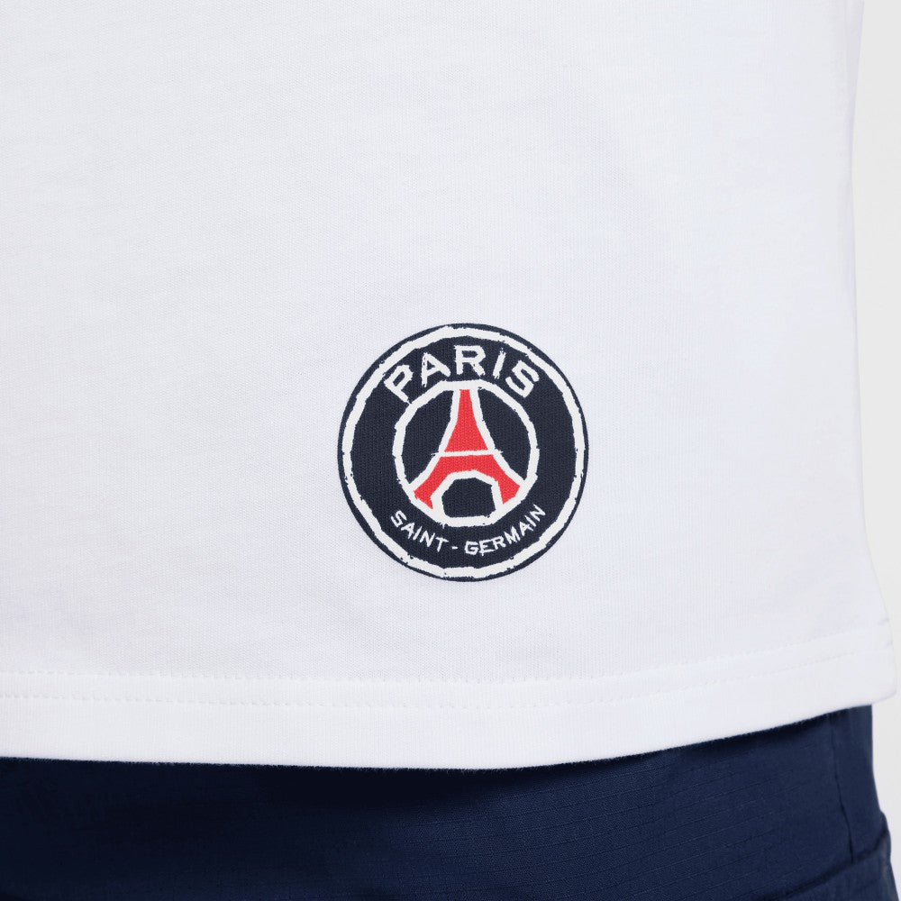 Paris Saint-Germain Swoosh T-Shirt White - Nike
