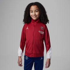 Paris Saint-Germain Jordan Brand Preschool 2024/25 Fourth Strike Full-Zip Track Suit Red - Jordan