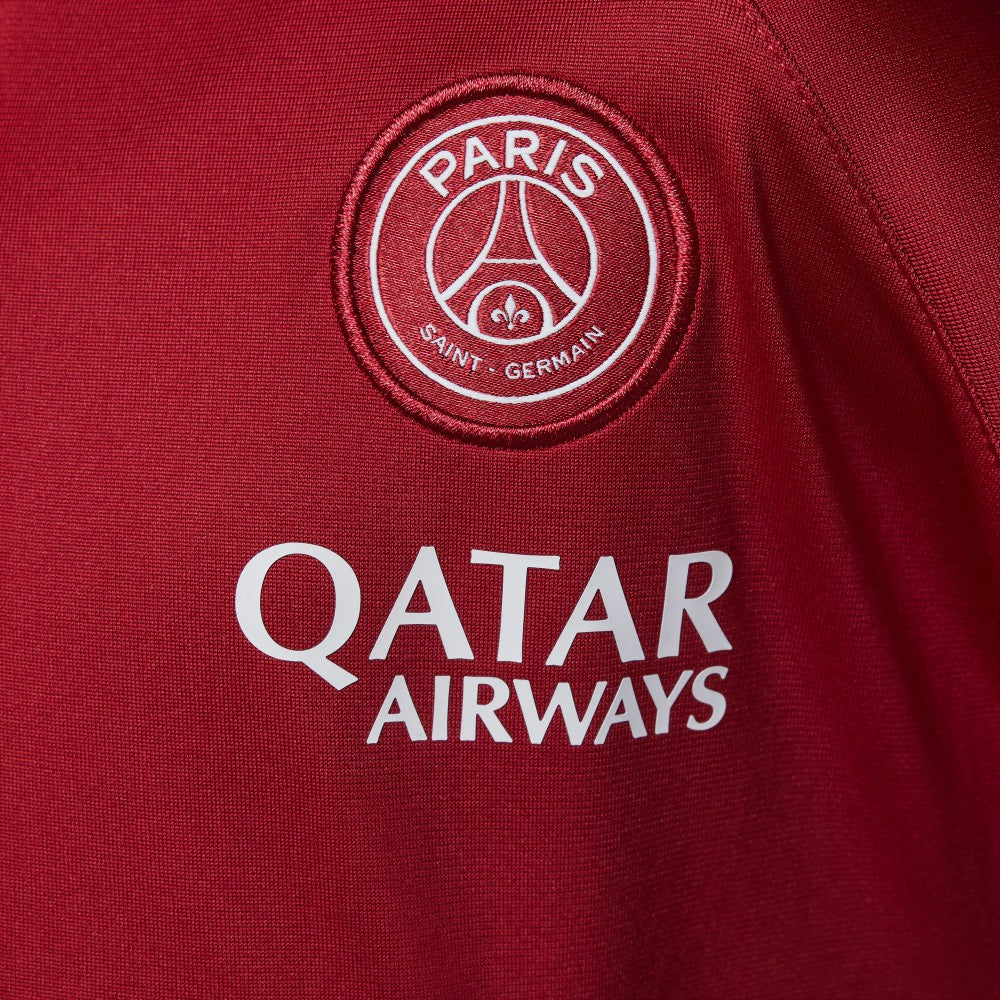 Paris Saint-Germain Jordan Brand Preschool 2024/25 Fourth Strike Full-Zip Track Suit Red - Jordan