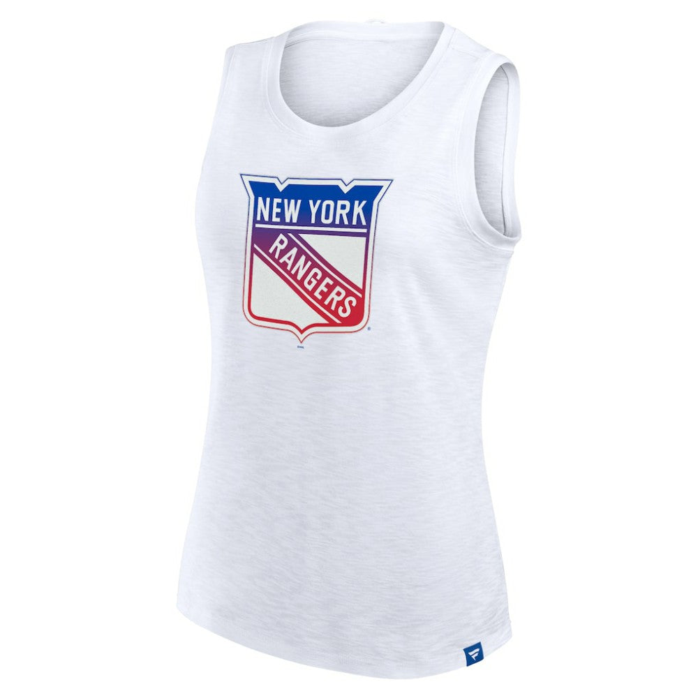 New York Rangers Fanatics Women's Slub Tank Top For Sale