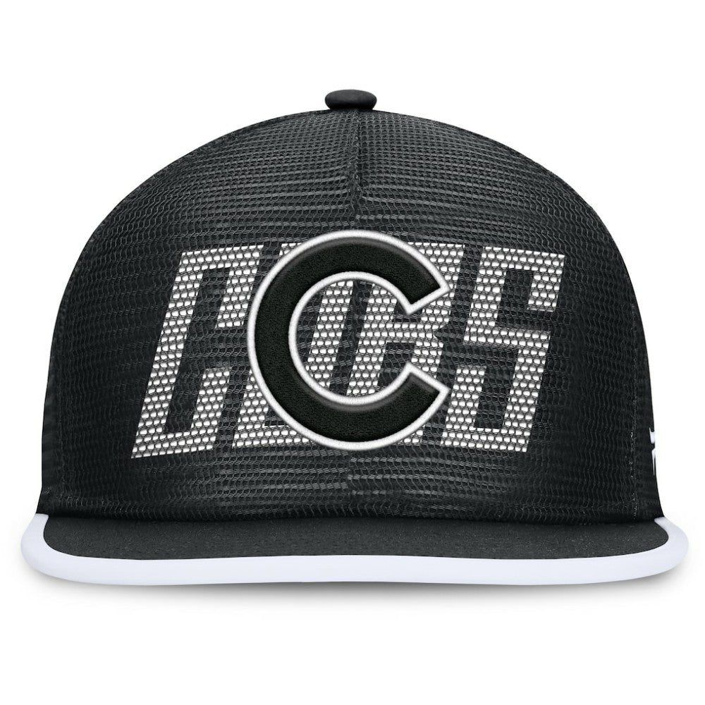 Chicago Cubs Fanatics Let's Glow Line Drive Snapback Hat | MLB Near me