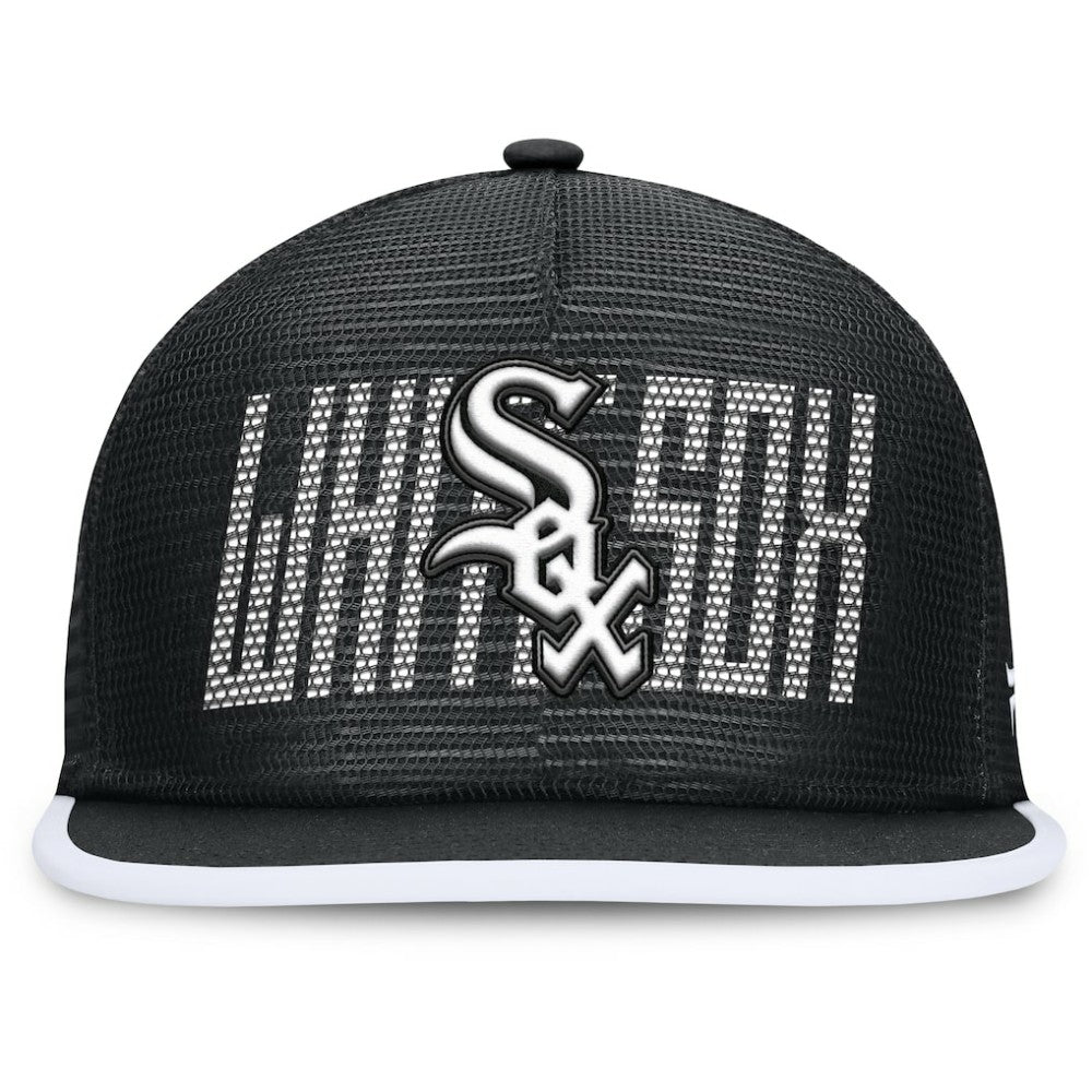 Chicago White Sox Fanatics Let's Glow Line Drive Snapback Hat | MLB Discount