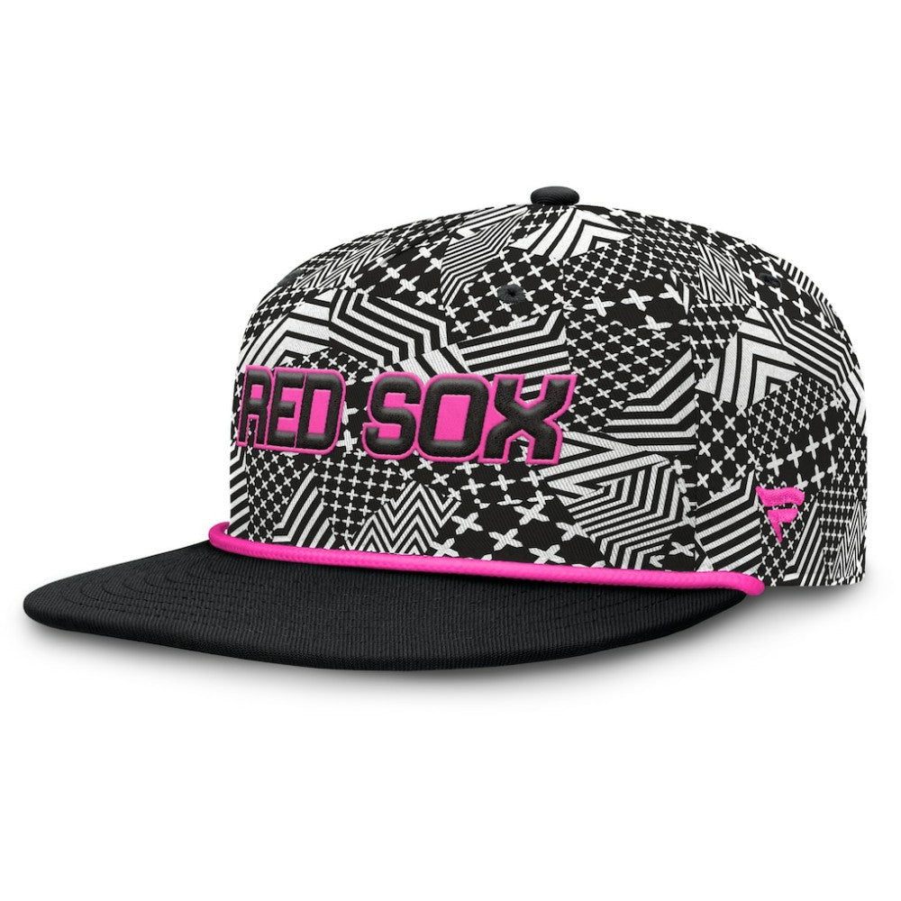 Boston Red Sox Fanatics Let's Glow Moon Shot Snapback Hat | MLB Outlet