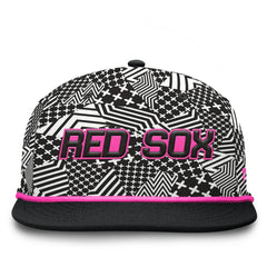 Boston Red Sox Fanatics Let's Glow Moon Shot Snapback Hat | MLB Outlet