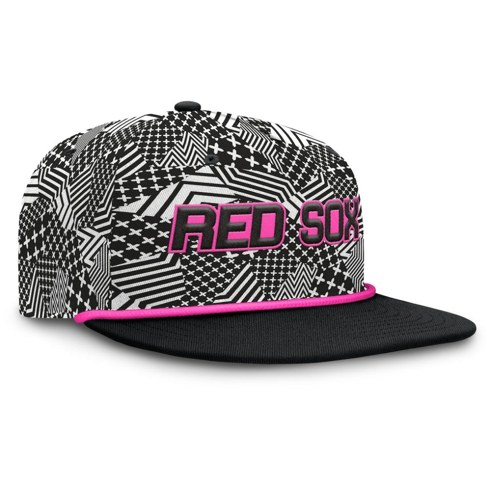 Boston Red Sox Fanatics Let's Glow Moon Shot Snapback Hat | MLB Outlet