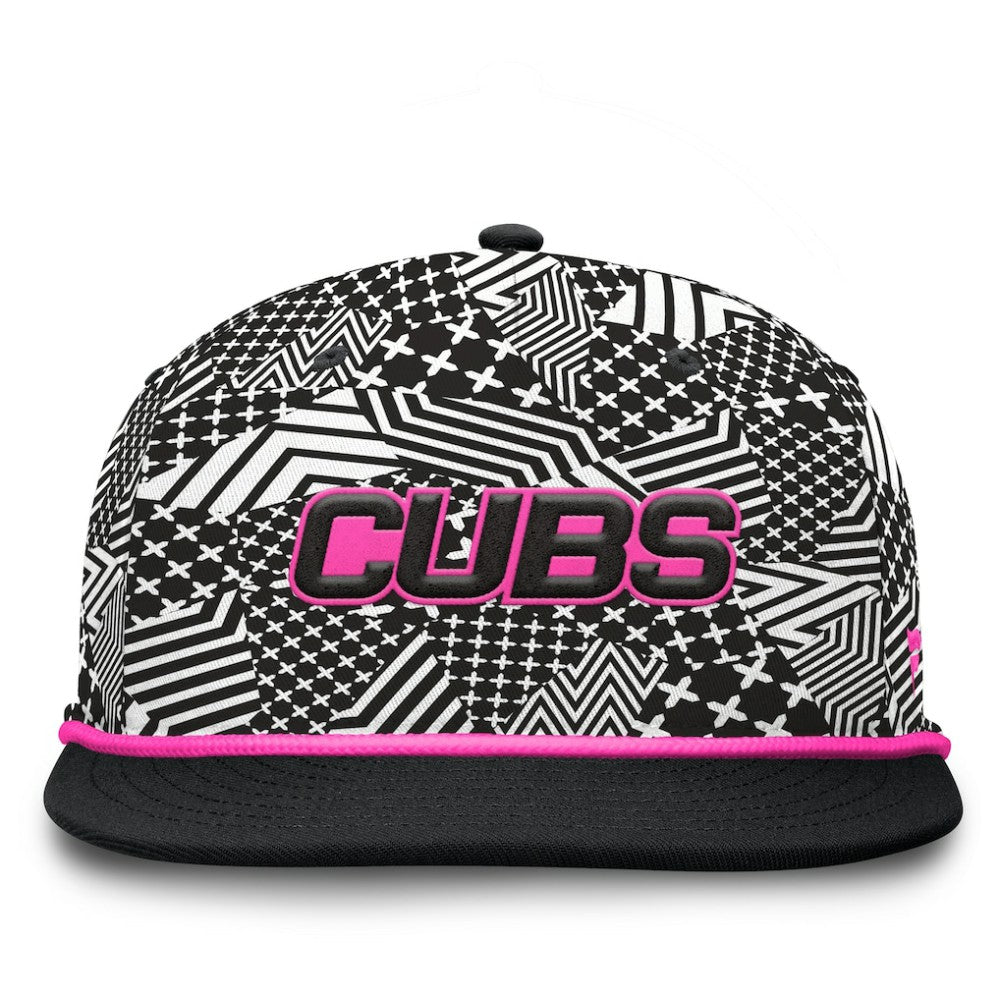 Chicago Cubs Fanatics Let's Glow Moon Shot Snapback Hat | MLB Shop
