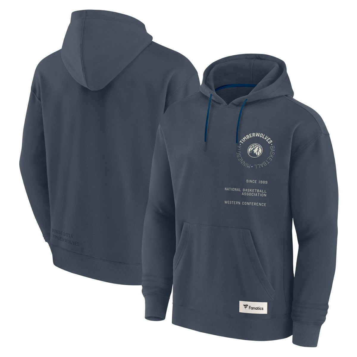 Minnesota Timberwolves Future Ground Info Elements Premium Pullover Hoodie On Sale