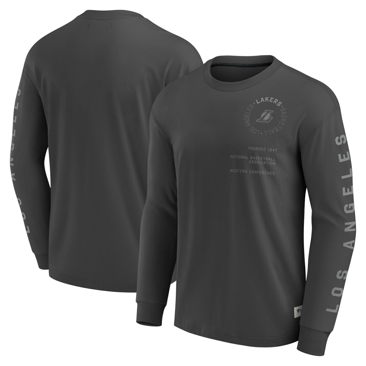 Los Angeles Lakers Elements Future Ground Tonal Info Long Sleeve T-Shirt Discount