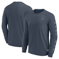 New York Knicks Elements Future Ground Tonal Info Long Sleeve T-Shirt New