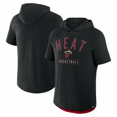 Miami Heat Pass Legend Raglan Hoodie T-Shirt New