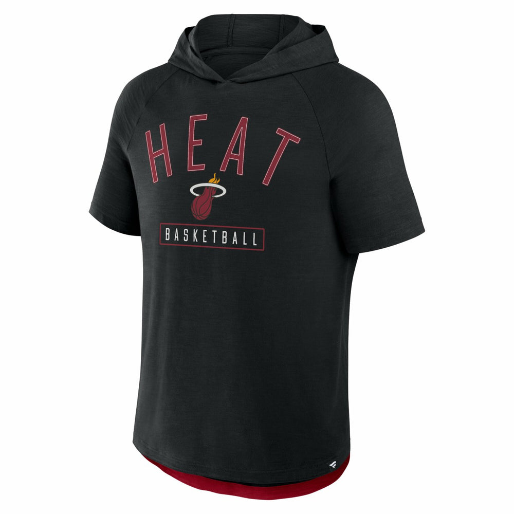 Miami Heat Pass Legend Raglan Hoodie T-Shirt New