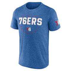 Philadelphia 76ers Logo Athletic Block Practice Performance T-Shirt Discount