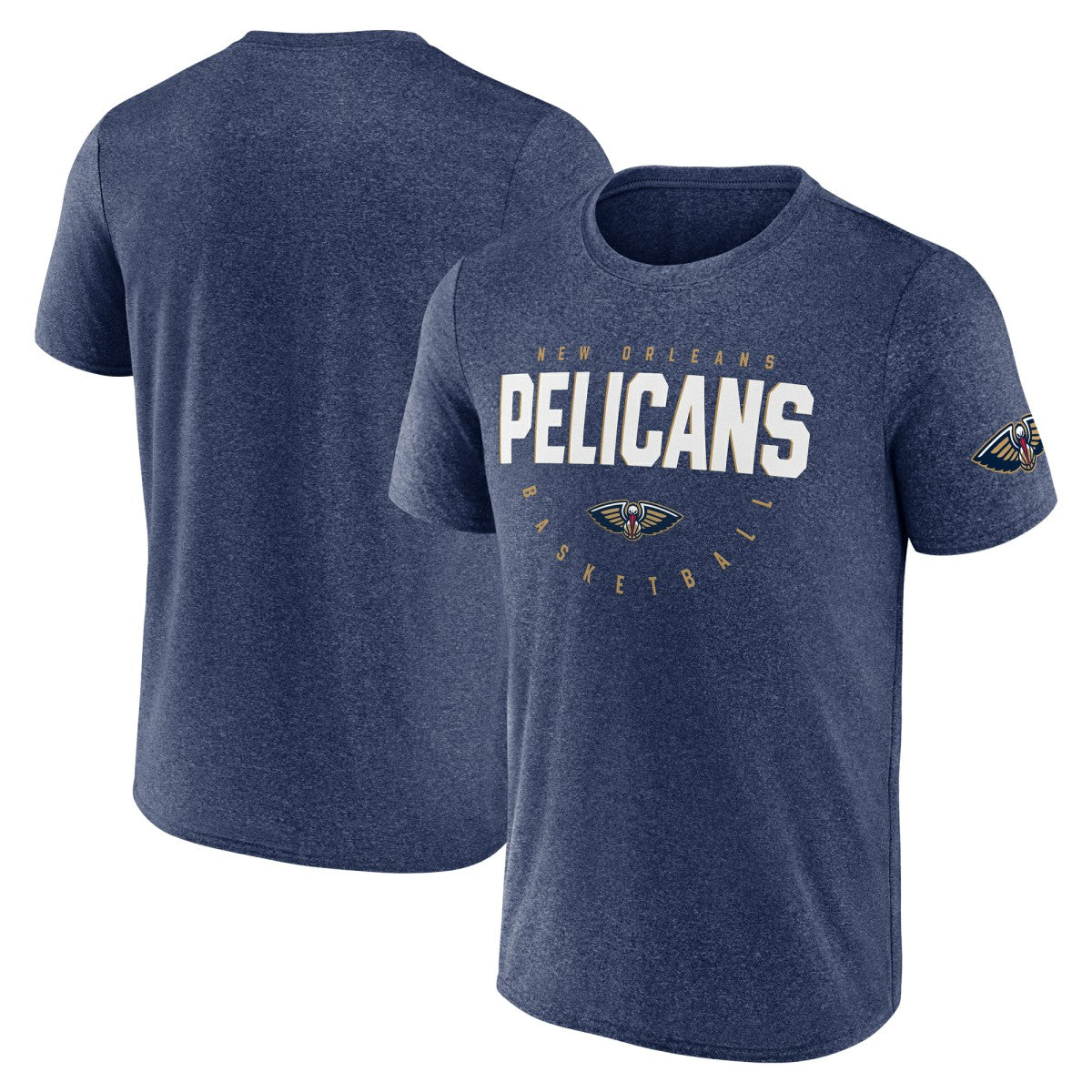 New Orleans Pelicans Logo Athletic Block Practice Performance T-Shirt Online