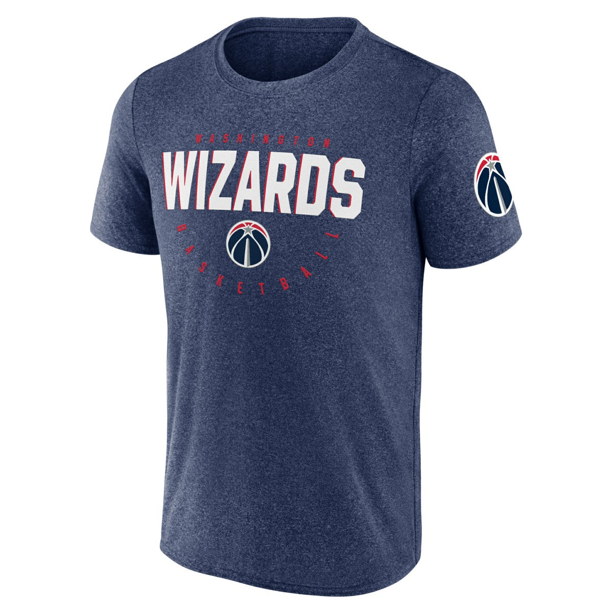 Washington Wizards Logo Athletic Block Practice Performance T-Shirt On Sale