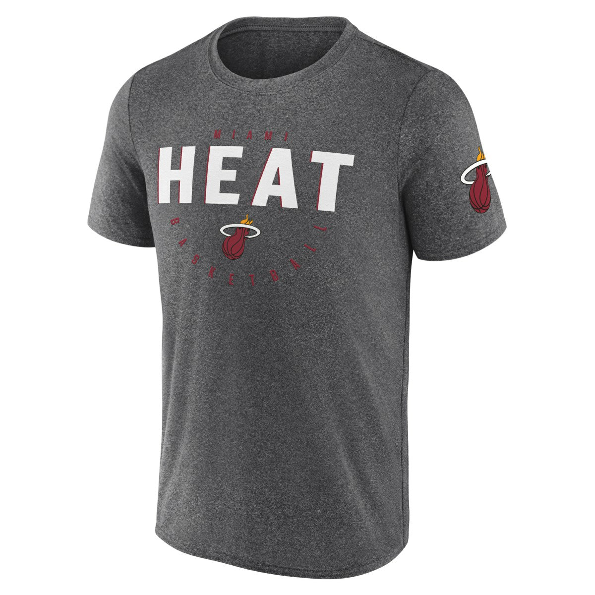 Miami Heat Logo Athletic Block Practice Performance T-Shirt Online