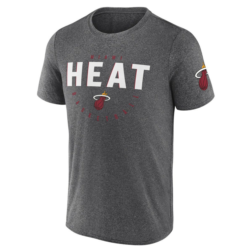 Miami Heat Logo Athletic Block Practice Performance T-Shirt Online