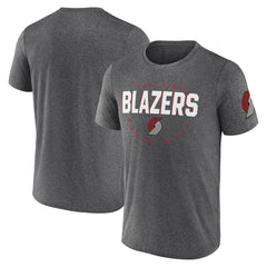 Portland Trail Blazers Logo Athletic Block Practice Performance T-Shirt Outlet