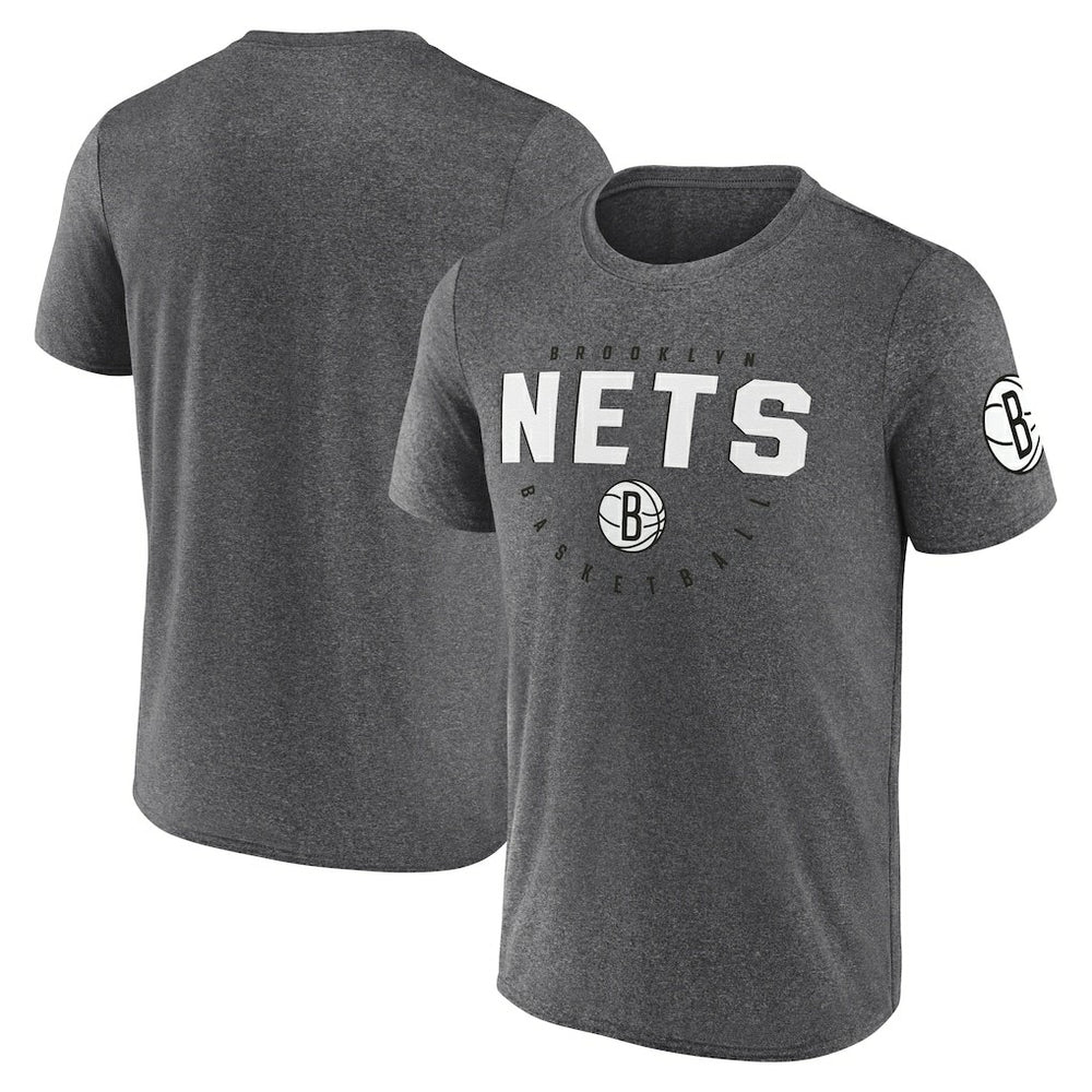 Brooklyn Nets Logo Athletic Block Practice Performance T-Shirt Discount