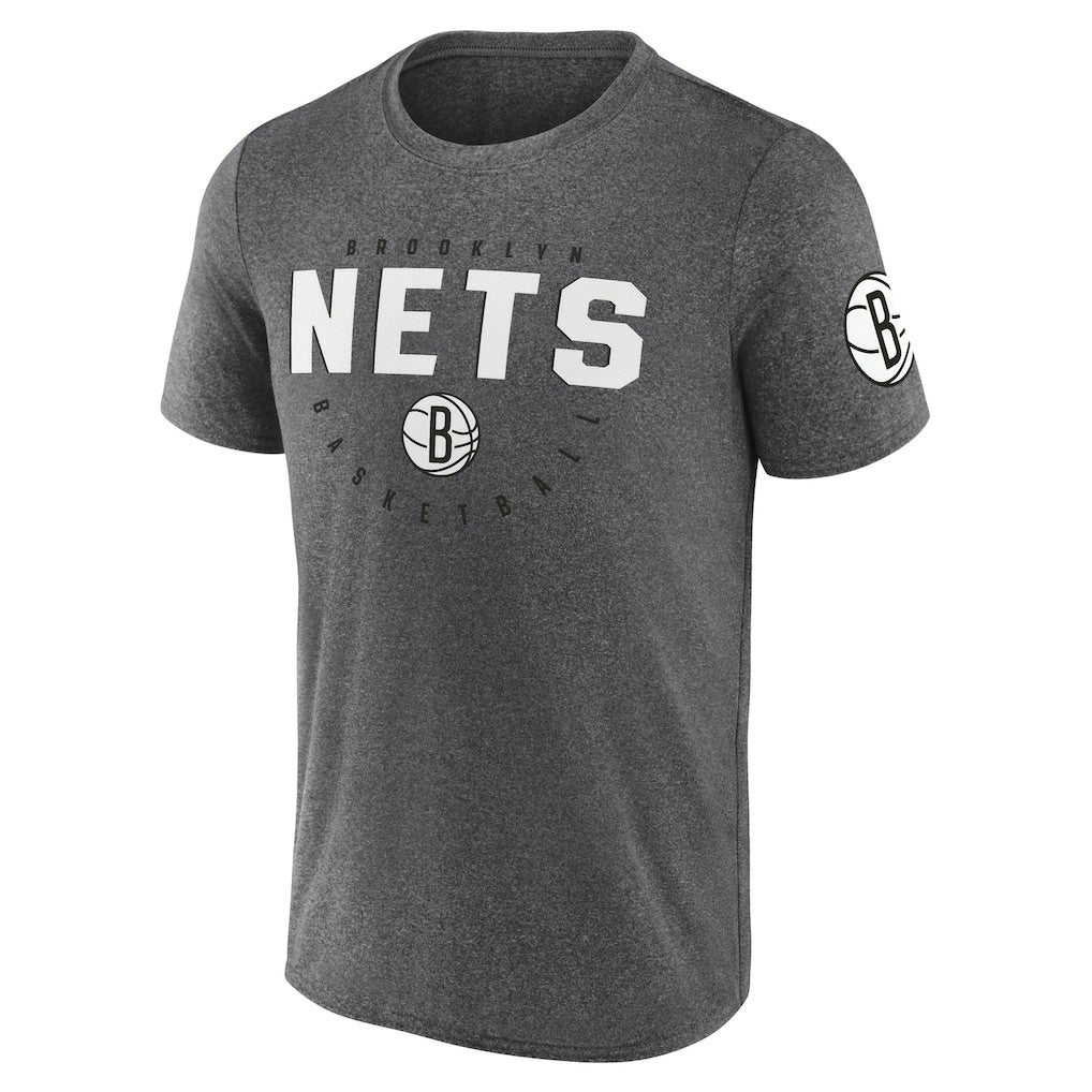 Brooklyn Nets Logo Athletic Block Practice Performance T-Shirt Discount