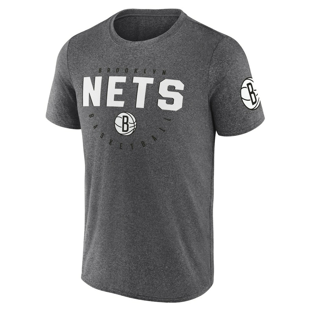 Brooklyn Nets Logo Athletic Block Practice Performance T-Shirt Discount