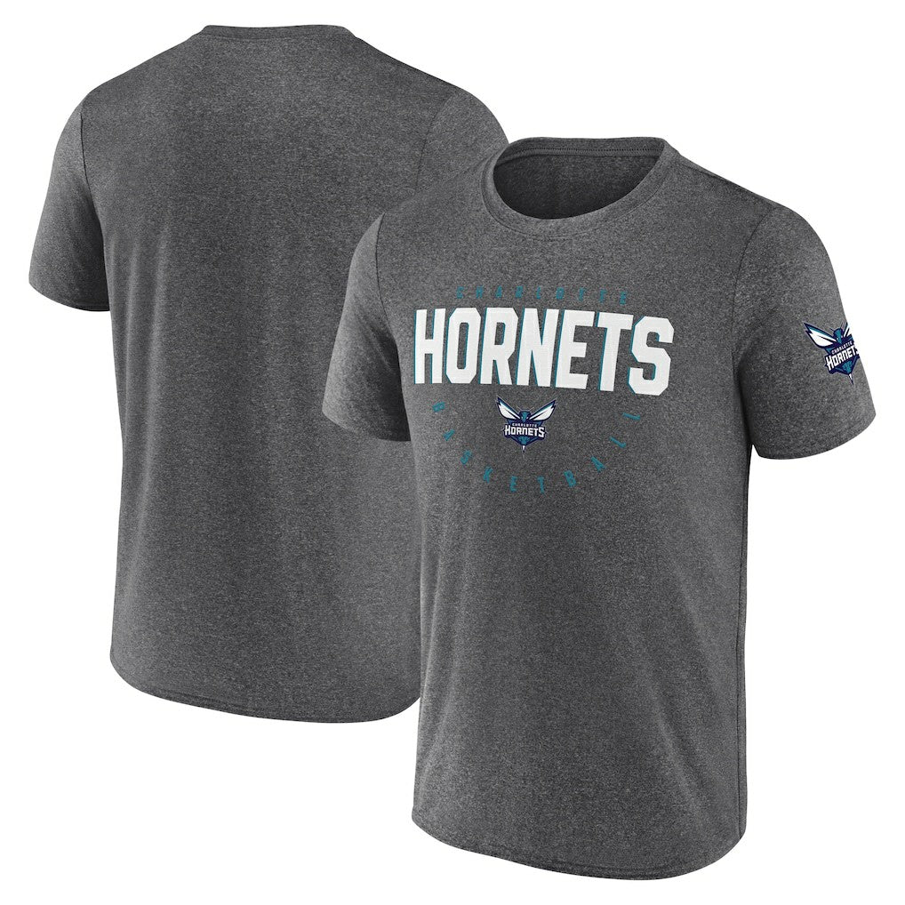 Charlotte Hornets Logo Athletic Block Practice Performance T-Shirt Online
