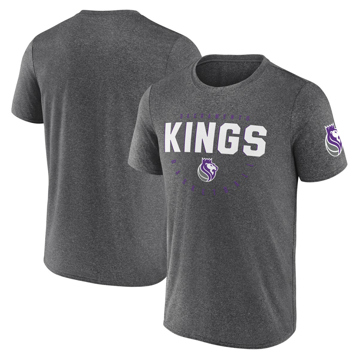 Sacramento Kings Logo Athletic Block Practice Performance T-Shirt On Sale