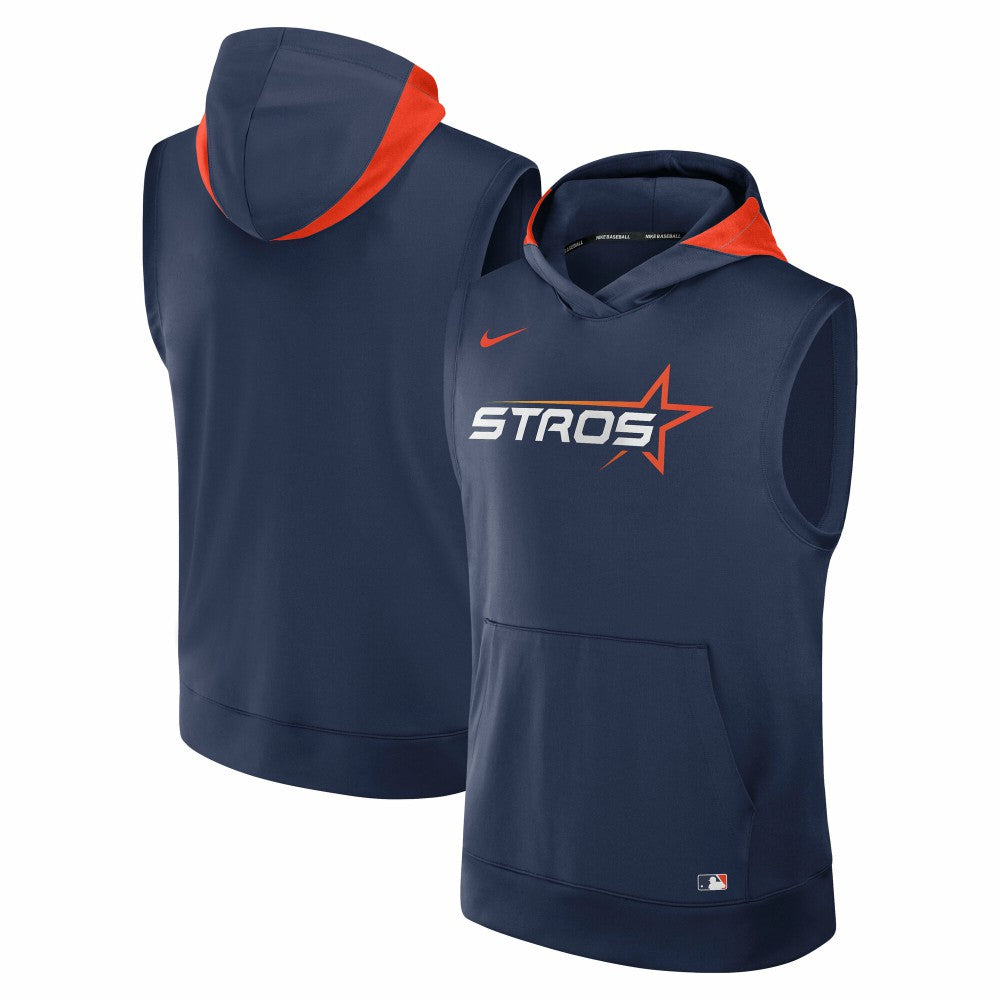 Houston Astros Nike 2025 City Connect Authentic Collection Dri-FIT Sleeveless Hoodie | MLB Outlet