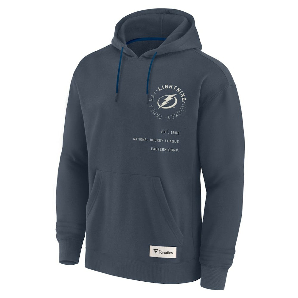 Tampa Bay Lightning Fanatics Future Ground Info Pullover Hoodie Sale