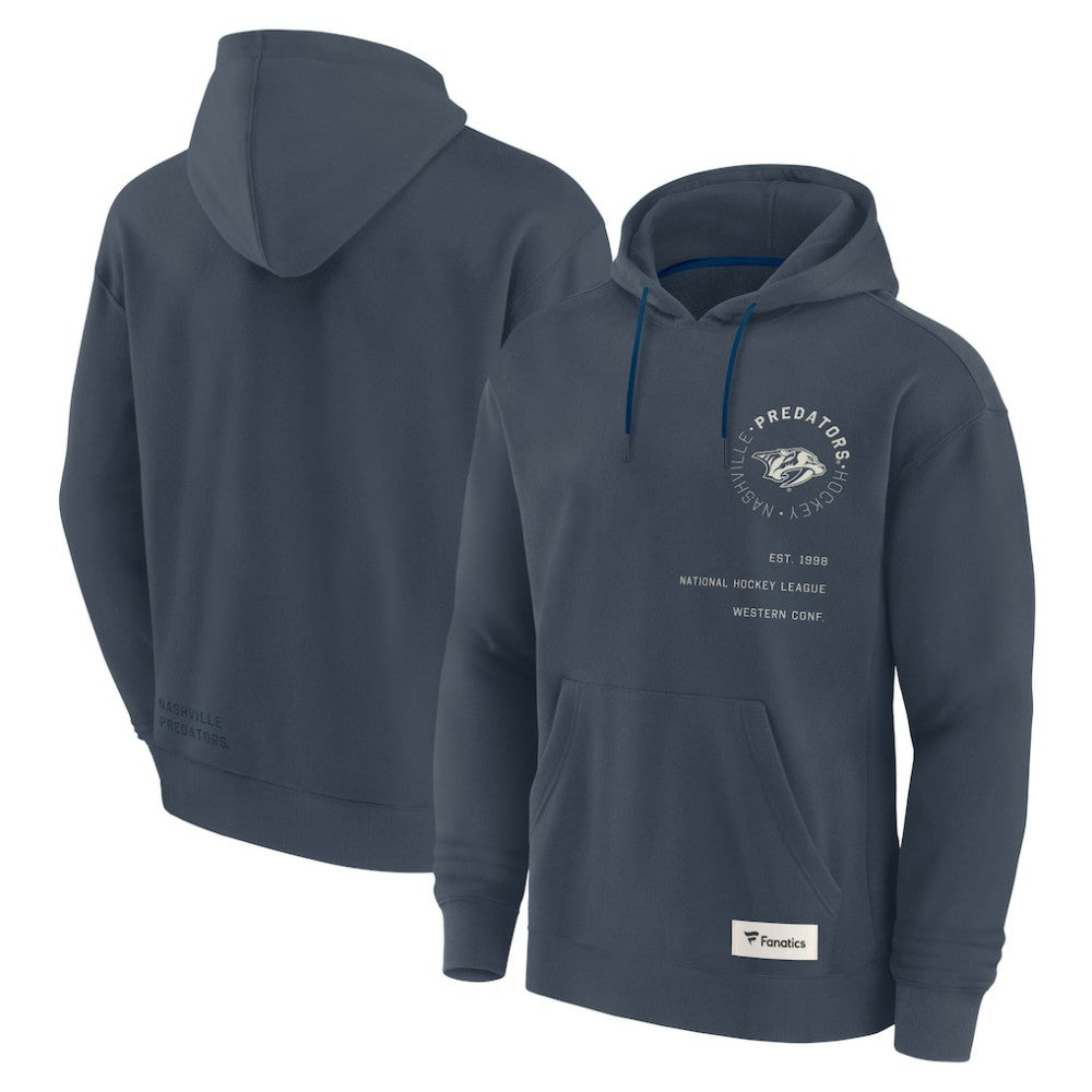 Nashville Predators Fanatics Future Ground Info Pullover Hoodie Online