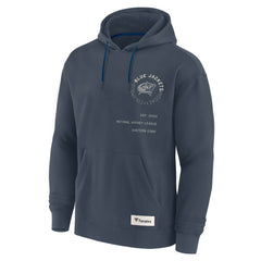 Columbus Blue Jackets Fanatics Future Ground Info Pullover Hoodie Sale