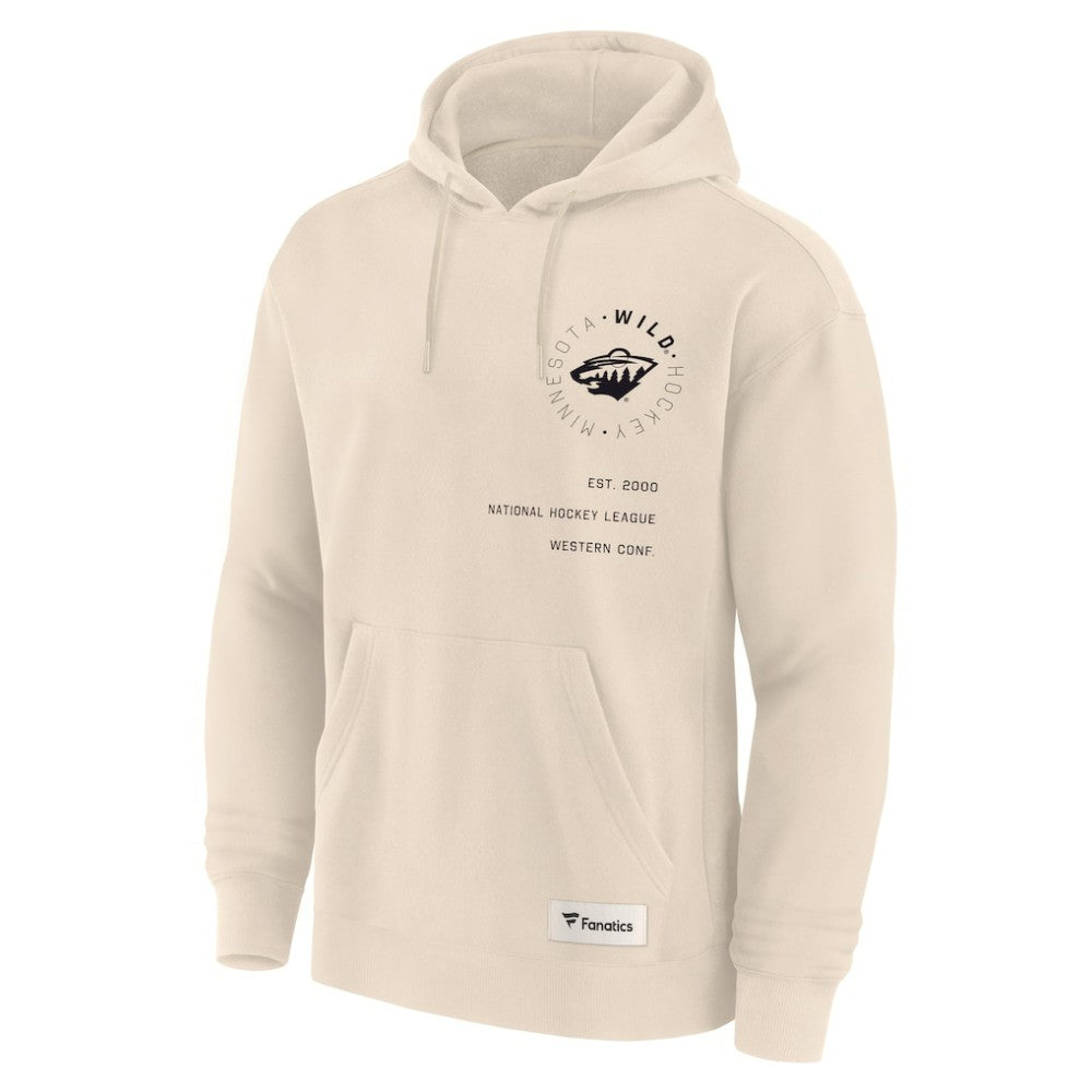 Minnesota Wild Fanatics Future Ground Info Pullover Hoodie Sale