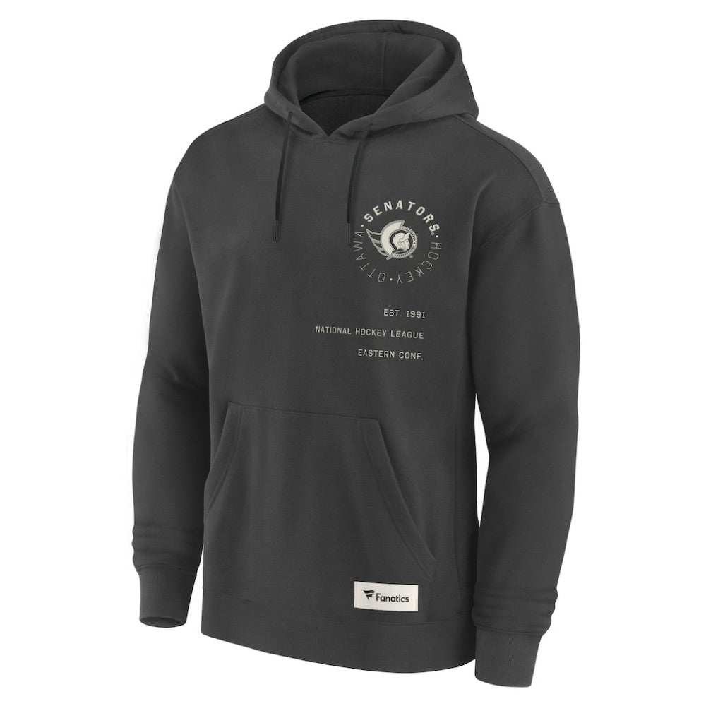 Ottawa Senators Fanatics Future Ground Info Pullover Hoodie For Sale