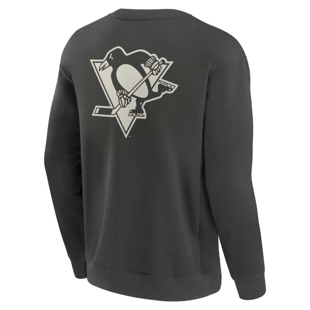 Pittsburgh Penguins Fanatics Elements Future Ground Lettering Pullover Sweatshirt On Sale
