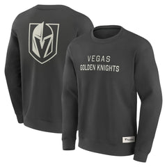 Vegas Golden Knights Fanatics Elements Future Ground Lettering Pullover Sweatshirt For Sale