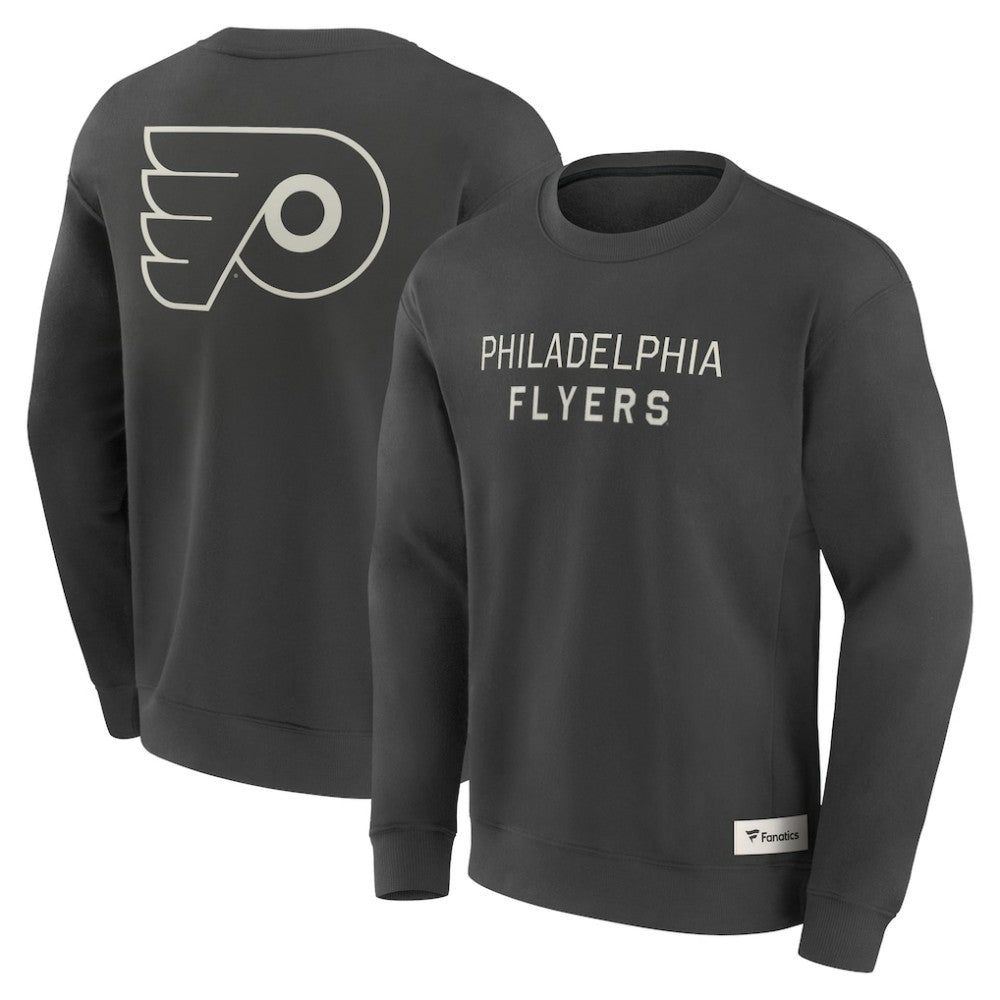 Philadelphia Flyers Fanatics Elements Future Ground Lettering Pullover Sweatshirt Discount