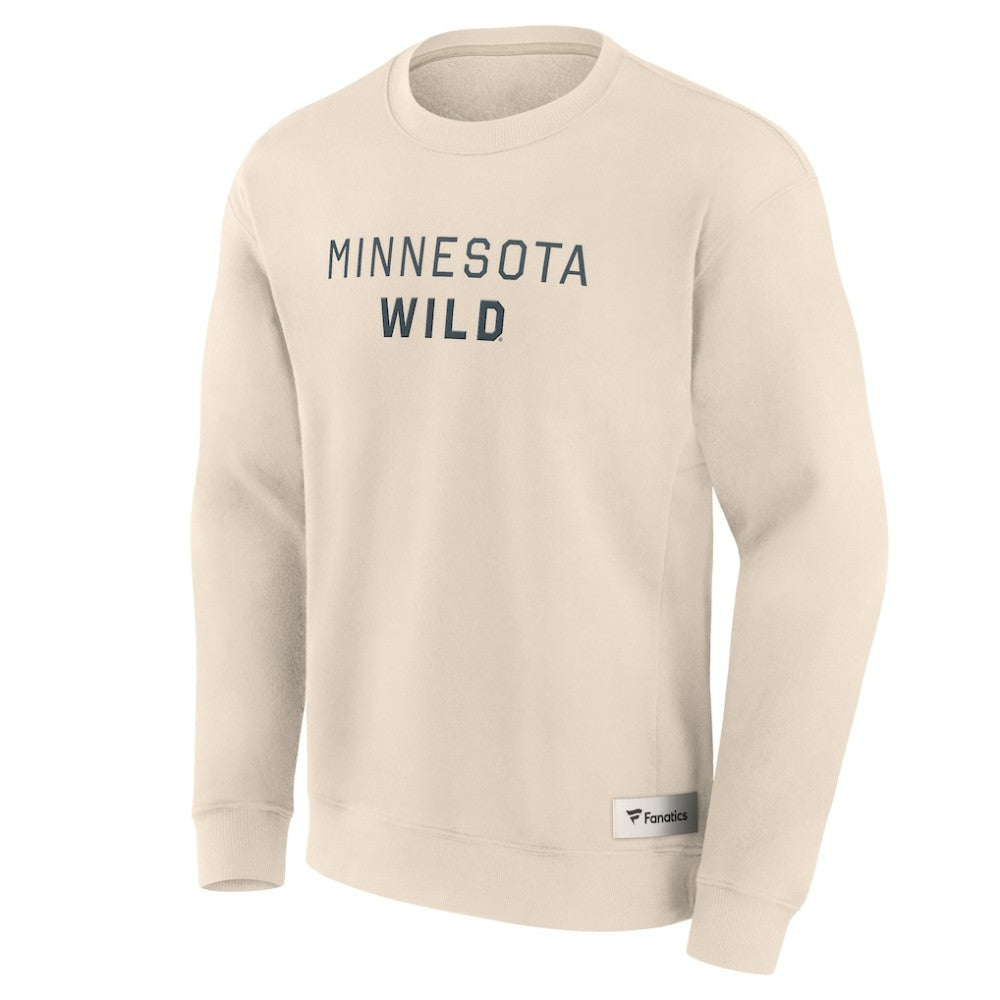 Minnesota Wild Fanatics Elements Future Ground Lettering Pullover Sweatshirt Online