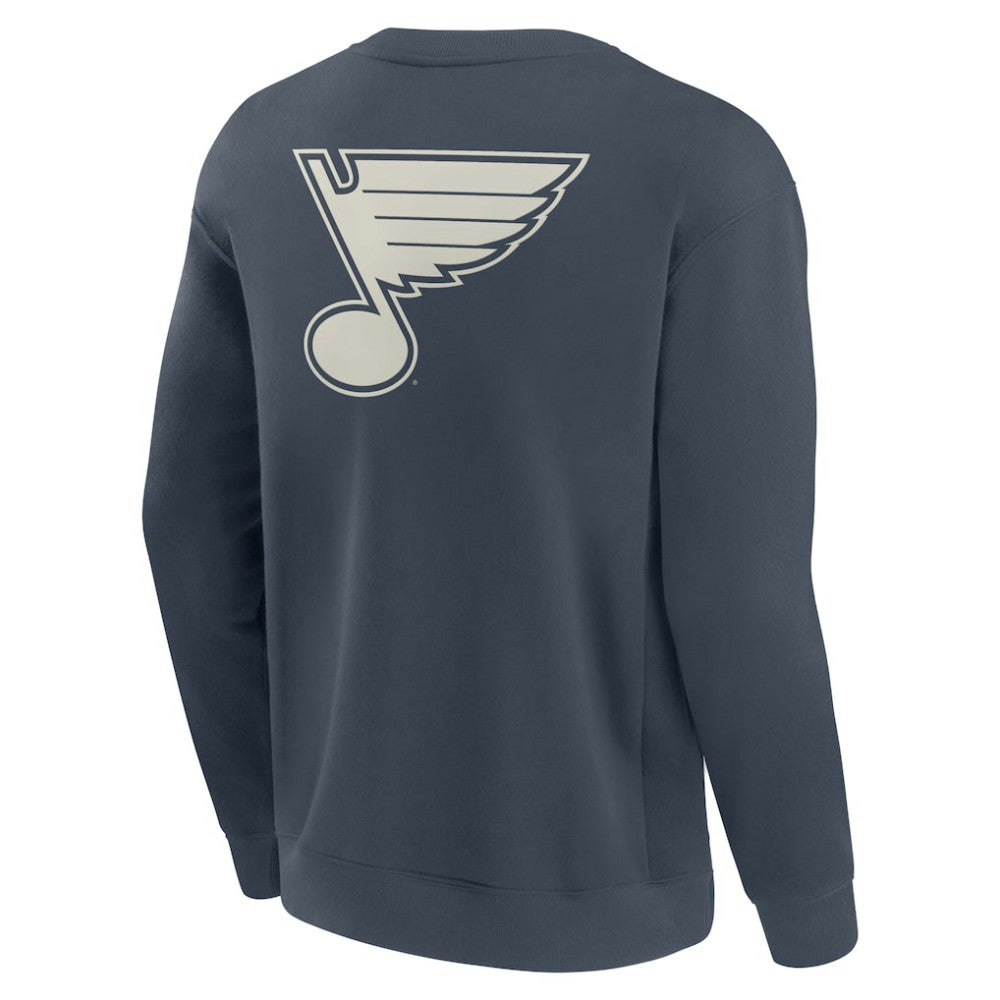 St. Louis Blues Fanatics Elements Future Ground Lettering Pullover Sweatshirt Outlet