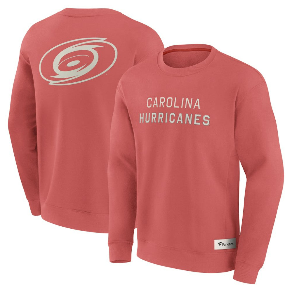 Carolina Hurricanes Fanatics Elements Future Ground Lettering Pullover Sweatshirt On Sale