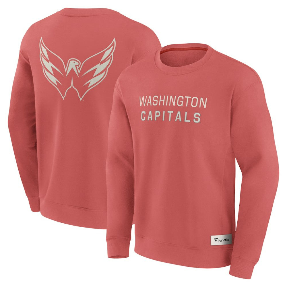 Washington Capitals Fanatics Elements Future Ground Lettering Pullover Sweatshirt For Sale