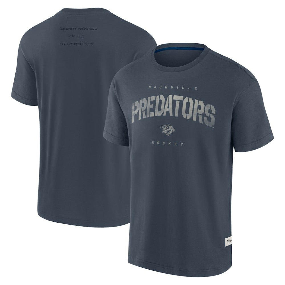 Nashville Predators Fanatics Elements Weathered Tonal Future Ground T-Shirt For Sale