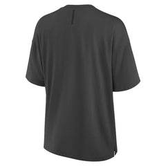 Boston Bruins Fanatics Women's Oversized Elements Raw Edge Future Ground T-Shirt For Sale