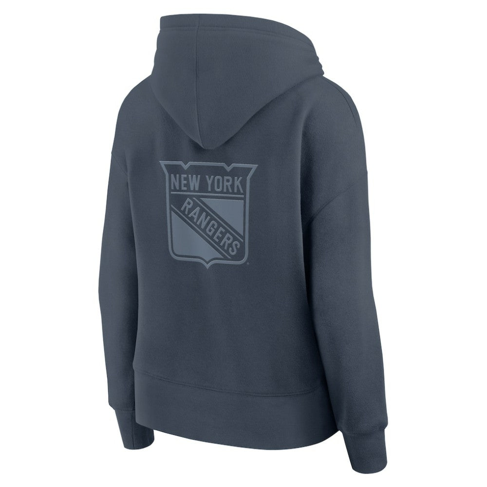 New York Rangers Fanatics Women's Elements Future Ground Subtle Tonal Pullover Hoodie Discount