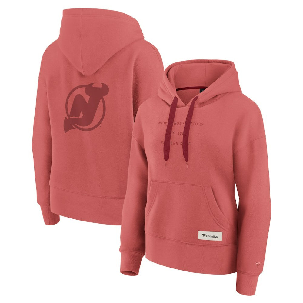 New Jersey Devils Fanatics Women's Elements Future Ground Subtle Tonal Pullover Hoodie For Sale