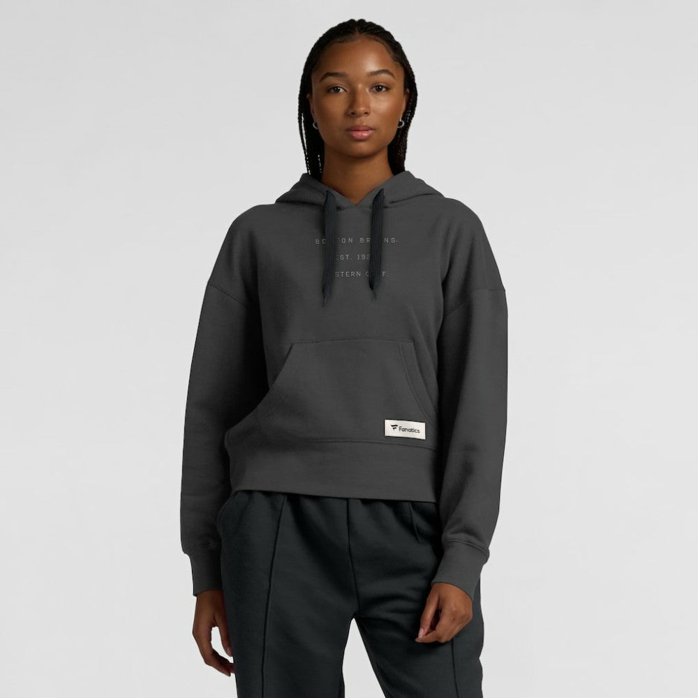 Boston Bruins Fanatics Women's Elements Future Ground Subtle Tonal Pullover Hoodie Discount