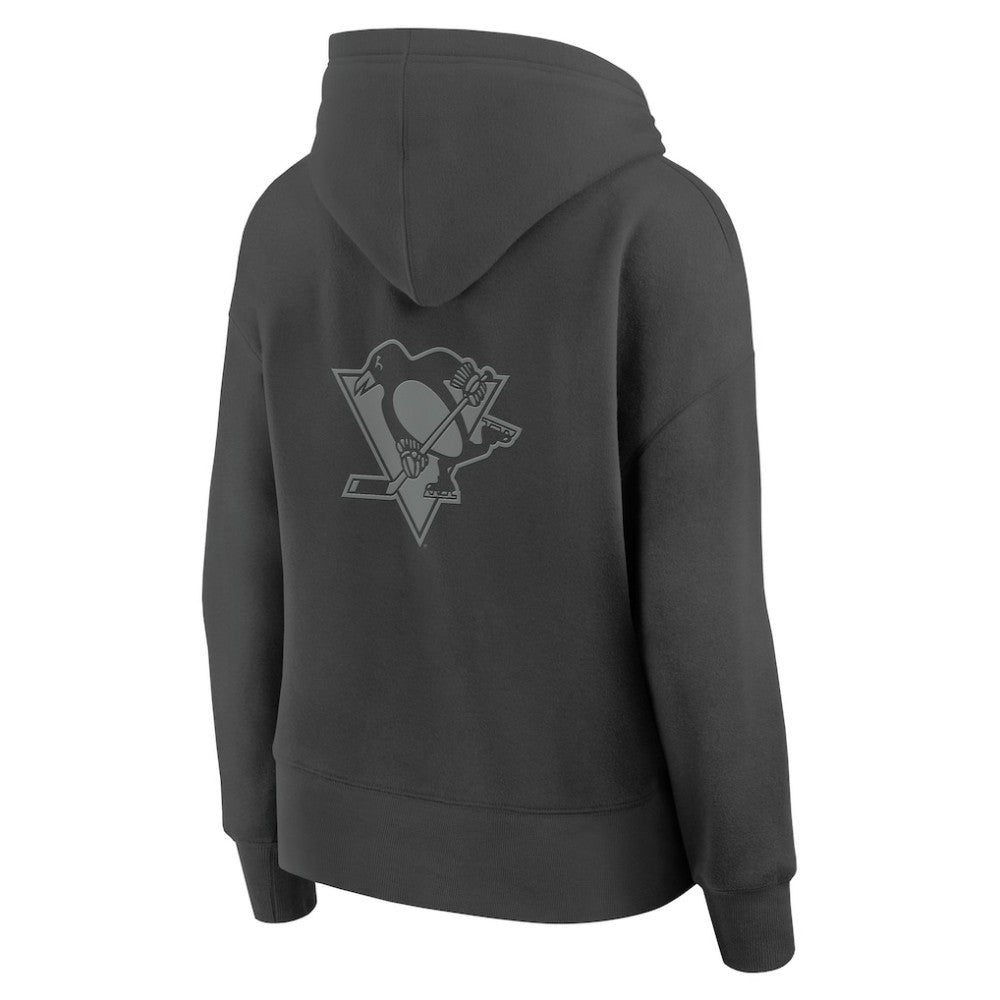 Pittsburgh Penguins Fanatics Women's Elements Future Ground Subtle Tonal Pullover Hoodie On Sale