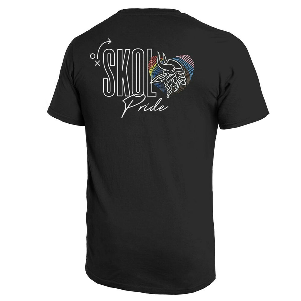 Minnesota Vikings  Majestic Threads Pride Pocket T-Shirt