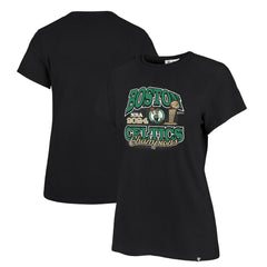 Boston Celtics '47 Women's 2024 NBA Finals Champions Plus Size Trophy Franklin T-Shirt On Sale